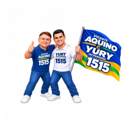 Figurinha Aquino + Yury