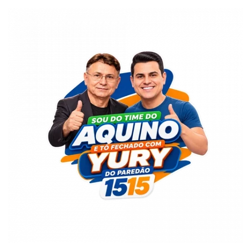 Figurinha Aquino + Yury
