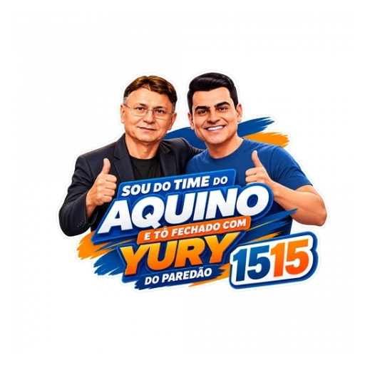 Figurinha Aquino + Yury