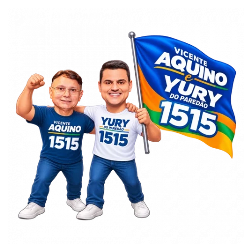 Figurinha Aquino + Yury